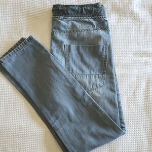 Zara Boys 11-12 Stone Washed Blue Light Summer Denim Jeans Pants